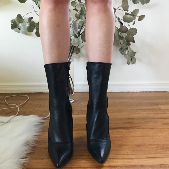Leon Max// By Max Studio Leather Booties - Picture 4 of 4